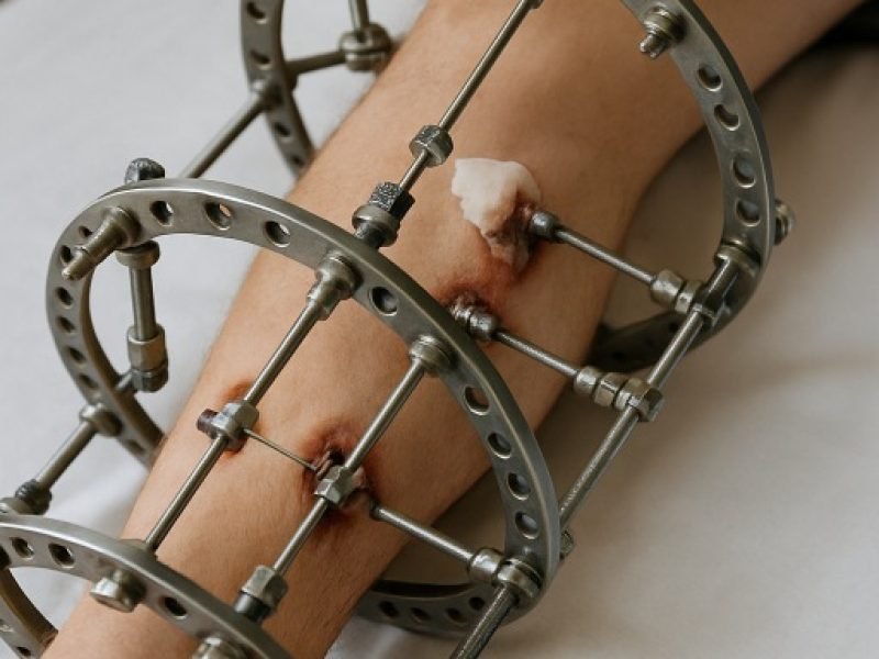 20250628_1529_Ilizarov Apparatus Display_simple_compose_01jyv4qdqdfs68b6w8174z7z8s