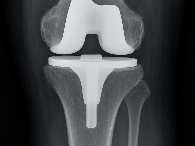 20250709_1709_X-Ray Knee Replacement_simple_compose_01jzqms6ydep3bwt240stqt1e4